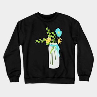 Jar of Flowers Crewneck Sweatshirt